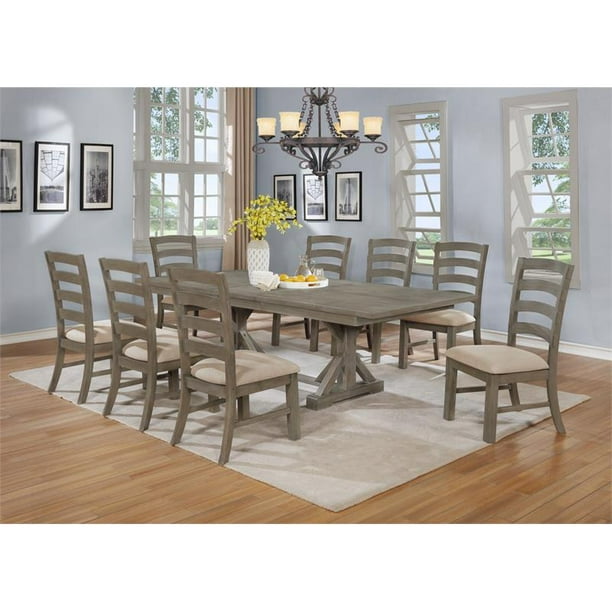 Craft and main brookwood 9 piece dining set sales
