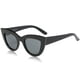 thumbnail image 2 of Lentes de sol SOJOS Retro Vintage pequeños de ojo de gato SJ2939 Negro/Gris, 2 of 6