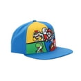 thumbnail image 4 of Super Mario Bros. Character Panels Kids Snapback Hat, 4 of 6