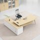 thumbnail image 2 of Low Price Household Computer Desks Upgrade Student Executive Storage Computer Desks Gaming Office Escritorios Modern Furniture My Lux Decor Round, 2 of 14