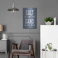 thumbnail image 5 of Luxe Metal Art 'Salt in the Air' by lettered & lined, Metal Wall Art, 16"x24", 5 of 9