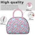 thumbnail image 4 of Insulated Lunch Bag Women, Reusable Kawaii Pink Axolotl Tote Lunch Box, Leakproof Cooler Lunch Bags for Work Office Travel Picnic, 4 of 6
