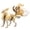 Gold, variant on 3D Metal Puzzle for Adults, Mythical Nine-Tailed Fox DIY Assembly Puzzle Sculpture, Mechanical Animal Display Model for Collectors