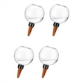 thumbnail image 1 of Paquete de 4 Bolas de Riego para Plantas, 500 Ml, Riego Automático, Goteros, Bombillas Transparentes., 1 of 5