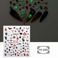 thumbnail image 7 of Yoyauz 12PCS Halloween Nail Stickers Self-Adhesive Diy Nail Stickers With Halloween Party Nail Decoration Stickers, 7 of 7