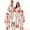 White-Santa Tree, variant on RUINIXCW Family Christmas Pajamas Matching Set Xmas Outfit Holiday Jammies for Adult Toddler Baby Button Long Sleeve Santa Tree Tops Pants Sleepwear