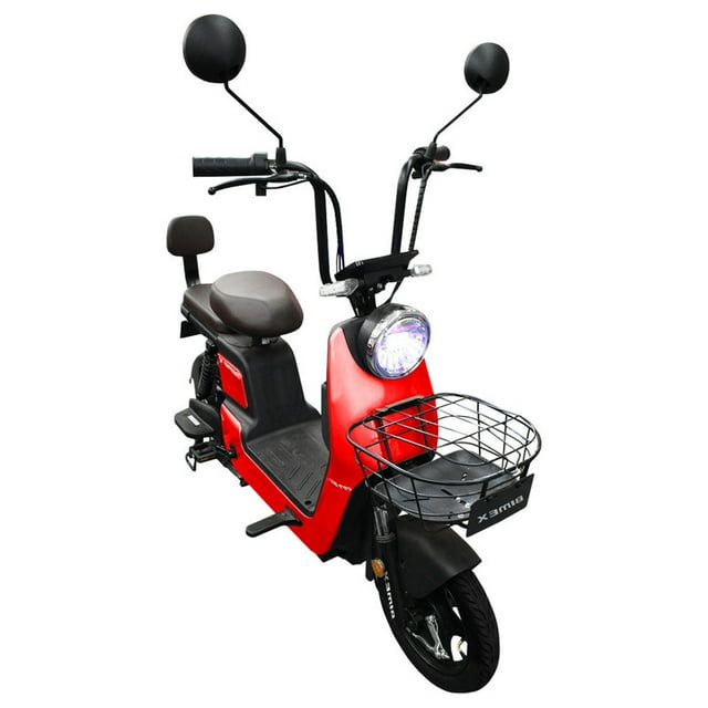 Bici Moto Electrica Bimex Explore Rojo