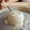 thumbnail image 3 of 5 Pounds White Pottery Clay,QZS Air-Dry Clay Modelling for Home,Natural Modeling Pottery Clay,Ideal for Beginners and Advanced Sculptors, 3 of 6