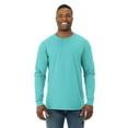 thumbnail image 1 of Fruit Of The Loom T-Shirt à Manches Longues pour Hommes, m, Bleu Scuba, 1 of 1