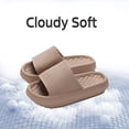 thumbnail image 6 of Cloud Slides for Women and Men Sandals, House Pillow Slippers Bathroom Super Soft Comfy Shower Slide Sandals for Indoor and Outdoor, 6 of 7