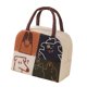 thumbnail image 2 of Fiambrera aislada, bolsa térmica aislada, bolso de mano, fiambrera térmica para estudiantes, bolsa Bento para comida para estudiantes de Picnic perro, 2 of 8