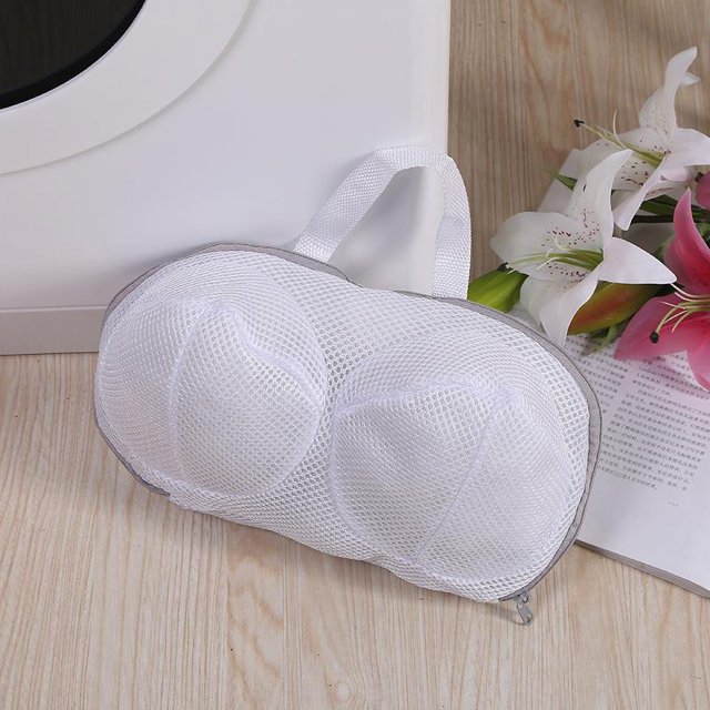 Bolsa de lavado para sujetadores y ropa interior Bolsa de lavado Bolsa de lavado especial para sándwich Bolsa de lavado con asa antideformación engrosada tridimensional