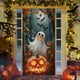 thumbnail image 5 of Decoraciones de Halloween, adornos de Halloween, regalos de Halloween, cubierta de puerta de Halloween, fondo de tela, decoración de cubierta de puerta, festival de fantasmas, tela colgante, tapiz de, 5 of 6