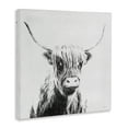 thumbnail image 4 of Stupell Industries Longhorn Sketch in Grey Animals Painting Wrapped Canvas Art Print Wall Art, 17 x 17, 4 of 8