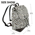 thumbnail image 2 of Yiaed Heart Leopard Print Laptop Backpack for Women Slim Computer Bag Work Travel College Backpack Purse Fits 14 Inch Notebook, 2 of 4