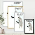 thumbnail image 4 of Designart 'Ancient Australian Bird Illustrations II' Traditional Framed Canvas Wall Art Print, 4 of 5