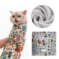 thumbnail image 2 of Multi-Functional Cat Restraint Wrap for Nail Trimming and Medication, Strong Self-Adhesive and Comfortable, 2 of 10