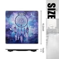 thumbnail image 2 of High Precision Body Weight Scale Smart Bathroom Scales with Large LCD Display(400 lbs),Decorative for Bedroom-Dream Catcher with Feathers and a Purple Background, 2 of 4