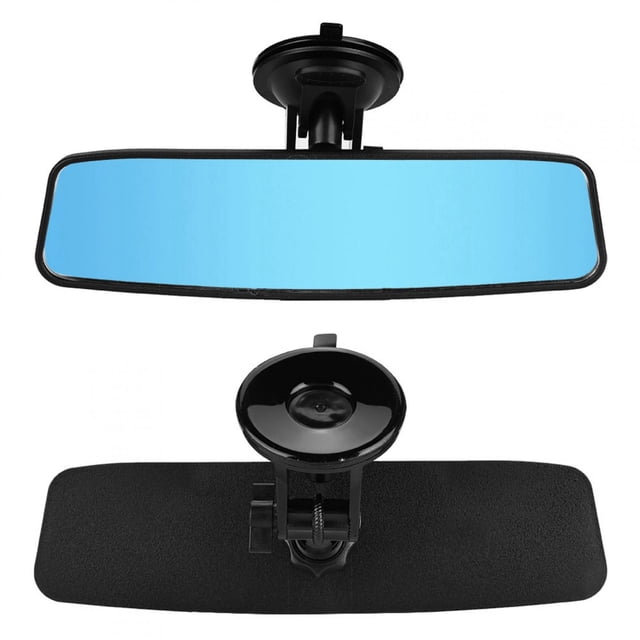 Asiento trasero del coche Espejo retrovisor para bebé Espejo azul gran angular ajustable