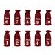 thumbnail image 1 of 10 bolsas de yute para vino, fundas para botellas de vino, números del 1 al 10, bolsas de regalo para vino, 1 of 6