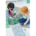 thumbnail image 4 of Room Copenhagen 40030642 Lego Storage Brick, 4 Knobs, Aqua Light Blue, 4 of 6