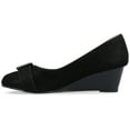 thumbnail image 3 of Journee Womens Graysn Comfort Insole Slip On Round Toe Wedge, Widths Available, 3 of 10