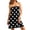Black, variant on Summer Dresses for Women Strapless Casual Beach Cover Ups Polka Dot Dress Hawaiian Fashion Tube Top Dresses for Women Green XXL