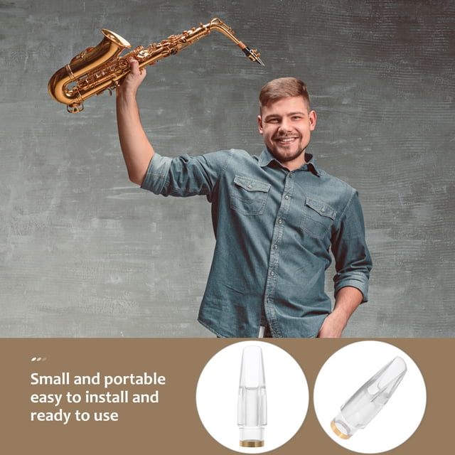 unbranded 1Ud Cabezal Saxofón Alto Plástico Compacto Fácil De Instalar Y Transportar