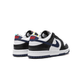 thumbnail image 3 of NIKE GRADE SCHOOL Dunk Low "Black / White / University Red / Midnight Navy" HJ9202 001 from Stadium Goods, 3 of 8