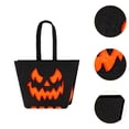 thumbnail image 6 of GUOOL Halloween Candy Bag Candy Bucket Tote Halloween Decor Creative, Party Favors, Storage Lightweight Non Woven Tote Bag for Home Devil Face, 6 of 9