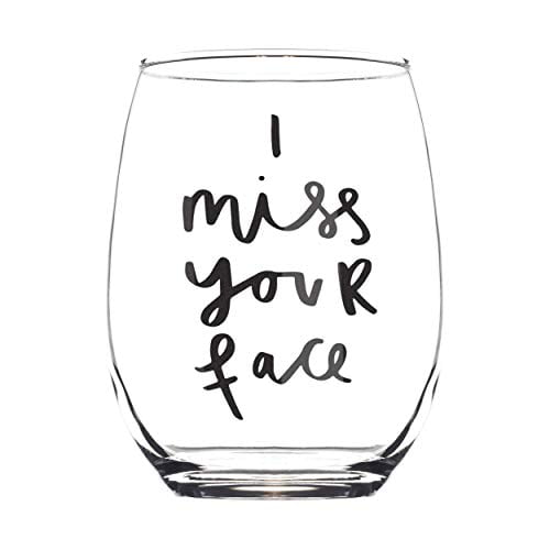 Long Distance Relationships Gifts for Girlfriend, Boyfriend - Miss You Gift for Her, Him, Best Friend, Sister, Aunt, Mom - Funny Wine Glass Birthday Presents for Women, Woman, Friends, Long Distance Relationships Gifts for Girlfriend, Boyfriend - Miss You Gift for Her, Him, Best Friend, Sister, Aunt, Mom - Funny Wine Glass Birthday Presents for Women, Woman, Friends,