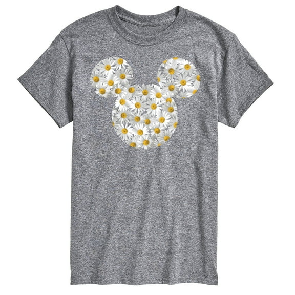 Mickey & Friends - Mickey Logo Daisy Art - Men's Short Sleeve Graphic T-Shirt