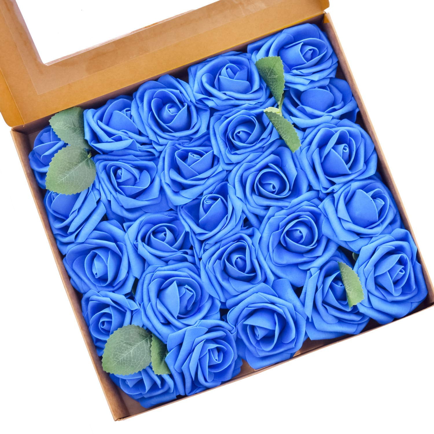 30Pcs 5cm Artificial Silk Rose Flower Heads Bulk Wedding Baby Shower DIY Supply 
