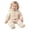 Beige, variant on Gunia Toddler Boys Girls Pajamas Snowsuit Fleece Bodysuit Long Sleeve Romper With Cute Animal Ears Fall Winter Onesie Clothes Set Beige 9-12 Months