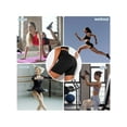 thumbnail image 6 of FEEL THE BURN Womens High Waist Yoga Shorts Tummy Control Running Short Pants for Exersice Jogging Workout (Black, M), 6 of 7