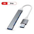 thumbnail image 2 of USB C Hub 4 Multi-Port USB Type-C Hub with USB2.0 USB3.0 OTG Function USB Splitter Adapter Compatible For Win7/8/10, 2 of 7