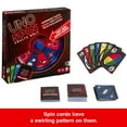 thumbnail image 4 of UNO Spin Adults Only Card Game for Adult Game Nights & Parties with Spin Wheel & Challenges, 4 of 8