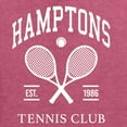 thumbnail image 6 of Wild Bobby Hamptons Tennis Club Est 1986 Sports Mens Long Sleeve Shirt, Vintage Heather Red, 3X-Large, 6 of 6