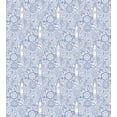 thumbnail image 3 of Ambesonne Blue White Duvet Cover Sets, Nautical Ocean Fish, 2-King, Blue White, 3 of 7