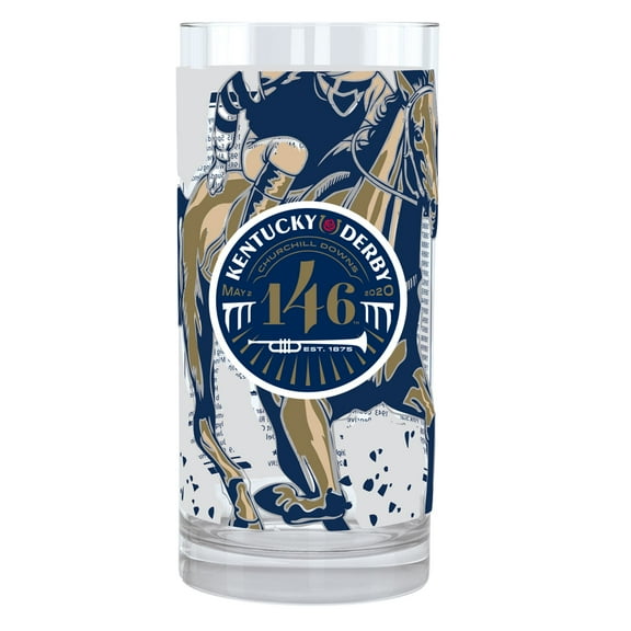 Official Kentucky Derby 146 12oz. Mint Julep Glass