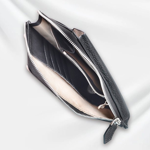 Bolso Bandolera Para Teléfono Bolso informal de PU con correa ajustable para el hombro, bolso cruzado impermeable para teléfono (negro) Tmvgtek Para Estrenar