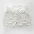 thumbnail image 3 of CUSTG Wide Leg Pants For Women Maternity Shorts Summer Lightweight Low Ride Denim Shorts For Moms Breathable Stretchable Pregnancy With Comfortable Fit Relaxed Daily Home Wear Trousers, 3 of 4