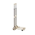 thumbnail image 2 of Folding Hand Truck Dolly, 4‑Wheel Collapsible Hand Truck with Telescopic Handle, Compact Foldable Trolley for Grocery, Moving Boxes, Courier Pickup and Camping Gear Hauling, 2 of 6