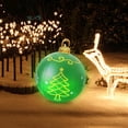 thumbnail image 3 of Venta de bolas inflables de Navidad, 60 cm, grandes, para exteriores, de PVC, para Navidad, inflables gigantes, reutilizables, muñecos de nieve de Papá Noel, para decoración de jardín y patio de Navid, 3 of 6