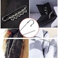 thumbnail image 5 of AIGIA 10/20PCS Safety Pins 4" and 3" Large Safety Pins Clothing Safety Pins for Blankets Crafts Skirts Oversized Heavy Duty Safety Pins, 5 of 6