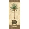thumbnail image 2 of Audrey, Charlene 8x14 Black Ornate Wood Framed with Double Matting Museum Art Print Titled - Botanical Palm II, 2 of 4