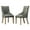 Multi-color, variant on Roundhill Furniture Luna Gray Button Tufted Solid Wood Wingback Chairs with Nail Heads Set of 2