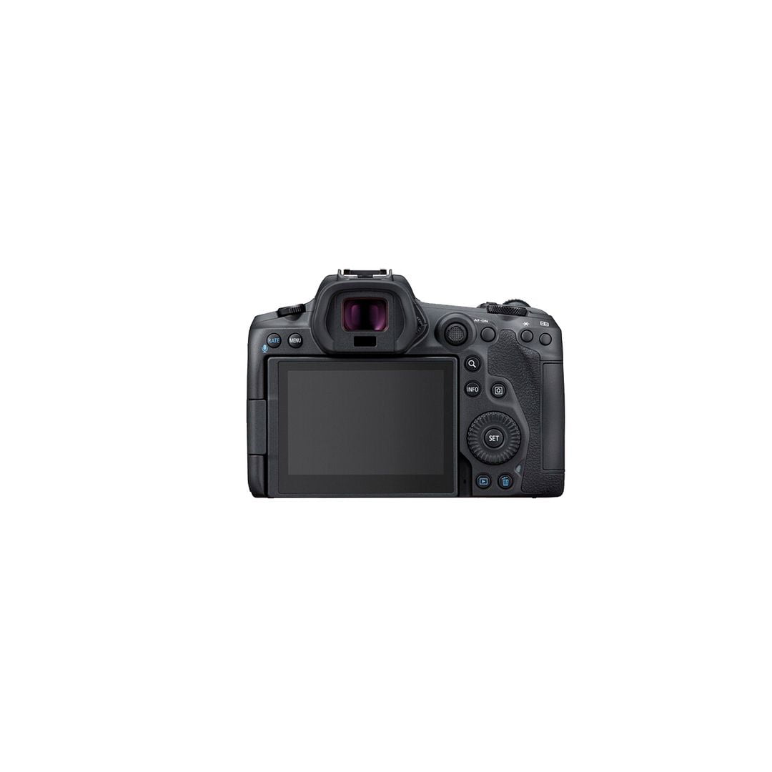 Canon EOS R5 Mirrorless Camera (Body Only) with 2 Pack 128GB Memory Card + 3 Pieces Battery + Backpack + Tripod + ZeeTech Accessory Bundle (International Version)