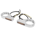 thumbnail image 4 of Front Fork LED Turn Signal Light High Brightness Stability Clamp Indicators Lights for 41MM Fork, 4 of 4