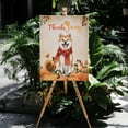 thumbnail image 4 of Happy Thanksgiving Akita with Turkey Pumpkins Autumn Vibes Vertical Matte Canvas Poster Inu Dog Lover Wall Art Home Decor - 12018, 4 of 5